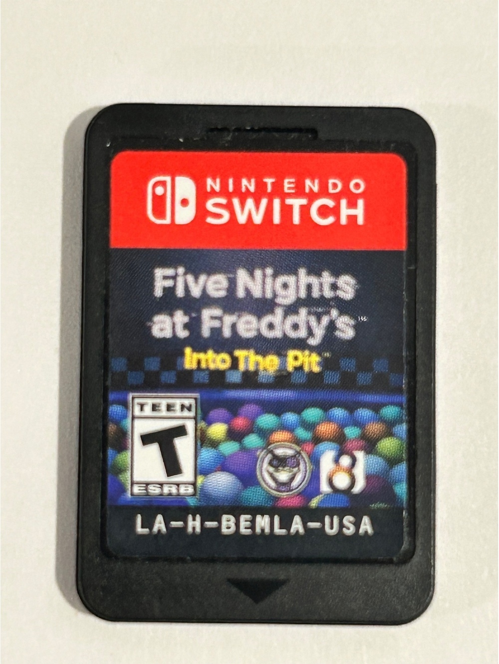 Five  Nights at Freddy's: Into The Pit - Nintendo Switch Game Cartridge No case